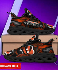 Cincinnati Bengals Personalized Yezy Running Sneakers BG773