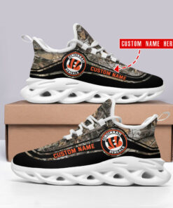 Cincinnati Bengals Personalized Yezy Running Sneakers SPD387