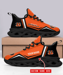 Cincinnati Bengals Personalized Yezy Running Sneakers SPD447