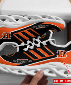 Cincinnati Bengals Personalized Yezy Running Sneakers SPD468