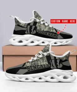 Cincinnati Bengals Personalized Yezy Running Sneakers SPD488