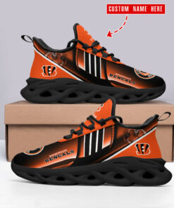 Cincinnati Bengals Personalized Yezy Running Sneakers SPD550