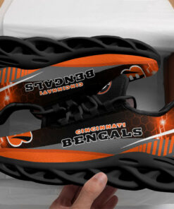 Cincinnati Bengals Yezy Running Sneakers BG86