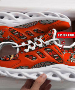 Cleveland Browns Personalized Yezy Running Sneakers 197