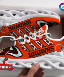 Cleveland Browns Personalized Yezy Running Sneakers 228