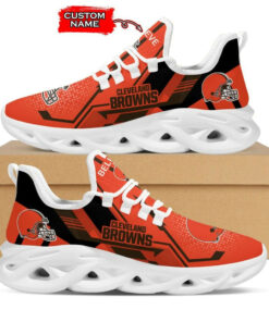 Cleveland Browns Personalized Yezy Running Sneakers 785