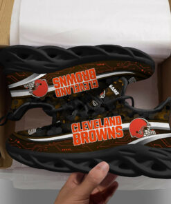 Cleveland Browns Personalized Yezy Running Sneakers 90