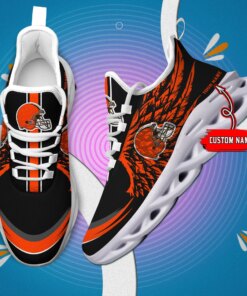 Cleveland Browns Personalized Yezy Running Sneakers BB661