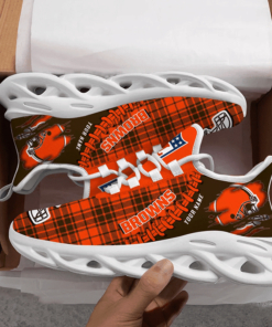 Cleveland Browns Personalized Yezy Running Sneakers SPD282