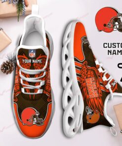 Cleveland Browns Personalized Yezy Running Sneakers SPD691