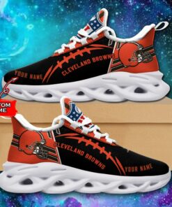 Cleveland Browns Personalized Yezy Running Sneakers SPD726