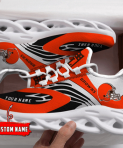 Cleveland Browns Yezy Running Sneakers 874