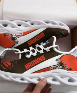 Cleveland Browns Yezy Running Sneakers 973