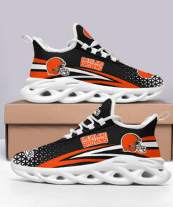 Cleveland Browns Yezy Running Sneakers BB626