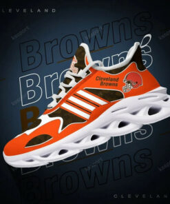 Cleveland Browns Yezy Running Sneakers BG523