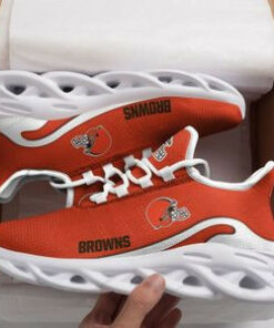 Cleveland Browns Yezy Running Sneakers BG55