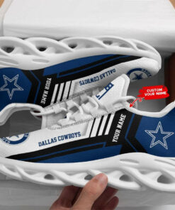 Dallas Cowboys Personalized Yezy Running Sneakers SPD402