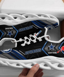 Dallas Cowboys Personalized Yezy Running Sneakers SPD407