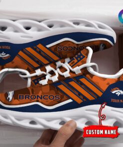 Denver Broncos Personalized Yezy Running Sneakers BG323