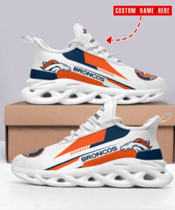 Denver Broncos Personalized Yezy Running Sneakers BG667