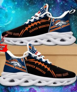 Denver Broncos Personalized Yezy Running Sneakers SPD728