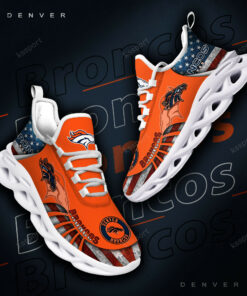 Denver Broncos Yezy Running Sneakers BG813