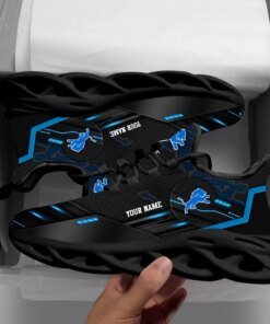 Detroit Lions Personalized Yezy Running Sneakers