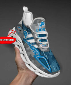 Detroit Lions Personalized Yezy Running Sneakers BB242