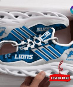 Detroit Lions Personalized Yezy Running Sneakers BG322