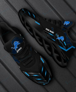 Detroit Lions Personalized Yezy Running Sneakers SPD235