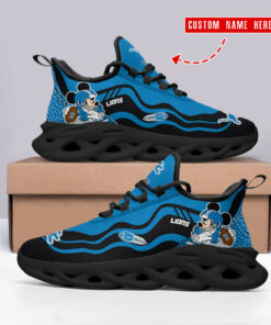 Detroit Lions Personalized Yezy Running Sneakers SPD509