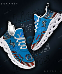 Detroit Lions Yezy Running Sneakers BG814