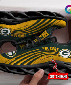 Green Bay Packers Personalized Yezy Running Sneakers 166