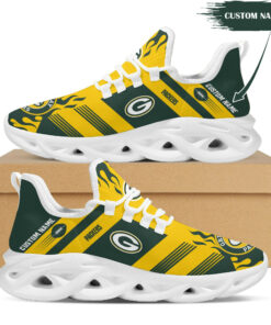 Green Bay Packers Personalized Yezy Running Sneakers BB572