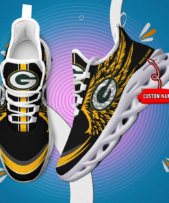 Green Bay Packers Personalized Yezy Running Sneakers BB665