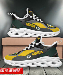 Green Bay Packers Personalized Yezy Running Sneakers BB870