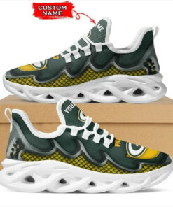 Green Bay Packers Personalized Yezy Running Sneakers BG396