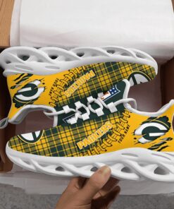 Green Bay Packers Personalized Yezy Running Sneakers SPD286