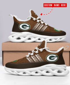 Green Bay Packers Personalized Yezy Running Sneakers SPD320