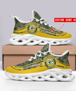 Green Bay Packers Personalized Yezy Running Sneakers SPD326