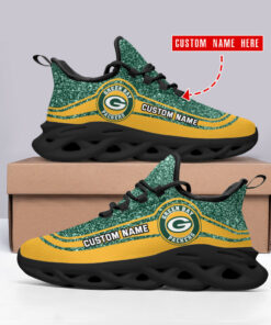 Green Bay Packers Personalized Yezy Running Sneakers SPD363