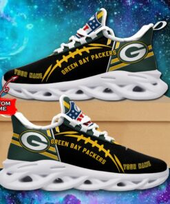 Green Bay Packers Personalized Yezy Running Sneakers SPD730