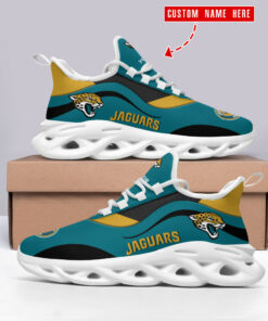 Jacksonville Jaguars Personalized Yezy Running Sneakers SPD553