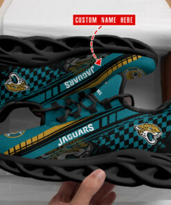 Jacksonville Jaguars Personalized Yezy Running Sneakers SPD672