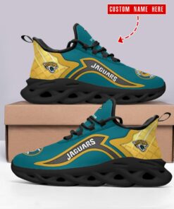 Jacksonville Jaguars Personalized Yezy Running Sneakers SPD683