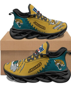 Jacksonville Jaguars Sneakers 3D Max Soul Shoes