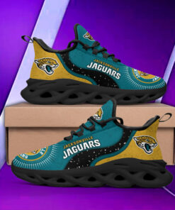 Jacksonville Jaguars Yezy Running Sneakers BB28