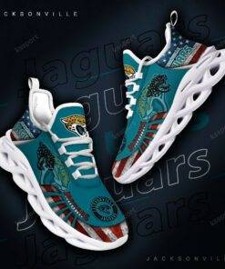 Jacksonville Jaguars Yezy Running Sneakers BG818