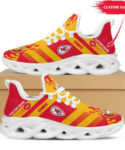 Kansas City Chiefs Personalized Yezy Running Sneakers BB594