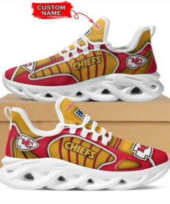 Kansas City Chiefs Personalized Yezy Running Sneakers BG149